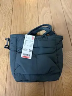 2WAYユーティリティミニバッグ　UNIQLO ユニクロ　ダークグリーン