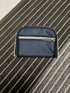 ROBBI二つ折りラウンド財布 ジッパー付き、ナイロンのサムネイル