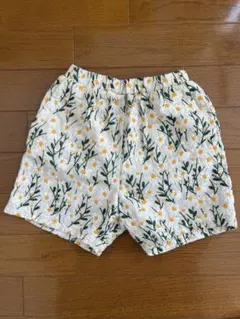 ローリーズファーム 花柄刺繍 ハーフパンツ