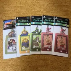 ズートピアHappyくじ E賞H賞 カードホルダー&カードセット　5点セット