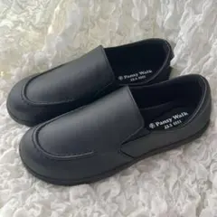 未使用 Pansy Walk 黒 スリッポン レザー 23.5cm EEEE