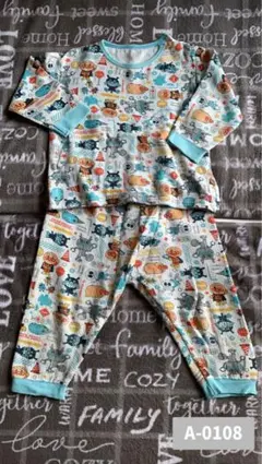 【本日限定】アンパンマン　パジャマセット　バイキンマン　ダダンダン　ベビー 90