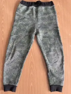 裏起毛 迷彩柄130cmパンツ