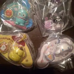 サンリオ パッケージチャーム4個セット