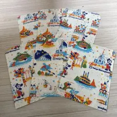 東京ディズニーランド 紙袋 6枚セット　お土産袋