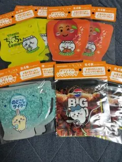 ちいかわ　サントリー　オリジナルジップバッグ全4種×2組