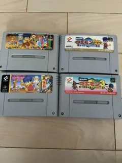 ぶ*ど様 がんばれゴエモン　シリーズ　スーパーファミコン　4本セット