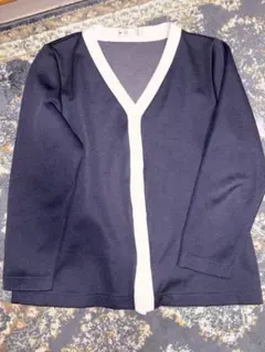 ナガイレーベン　ネイビー カーディガン Lサイズ　医療用　看護師　ナース