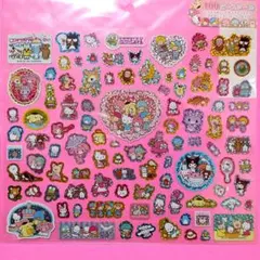 平成レトロ　平成女児　サンリオ　100ピースシール　㉒