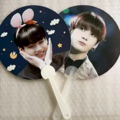 BTS ジョングク グク ミニ うちわ