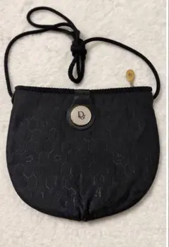 Christian Diorヴィンテージ ポーチ ミニショルダーバッグ ブラック