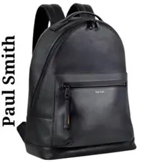 ポールスミス Paul Smith 本革 レザーリュック ブラック 正規品
