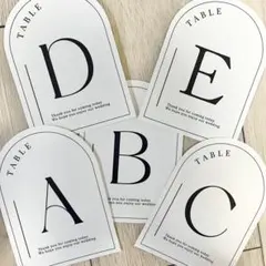 ★Chiiさま専用★ テーブルナンバー 席札 ウェディング 結婚式 ブライダル