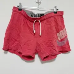 ナイキ NIKE ショートパンツ ピンク S スウェット マレーシア製　スポーツ