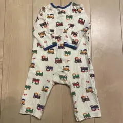 ミキハウス　可愛い車柄ロンパース 80cm 男女兼用