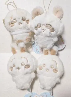 ちいかわ ぬいぱれっとミルクいろ マスコット 4点