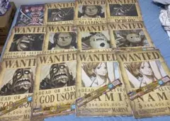 ワンピース 一番くじ J賞 手配書 ポスター コンプ 9枚セット - メルカリ