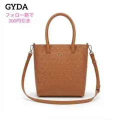 GYDA ジェイダ ミニショルダーバッグ キャメル 未使用に近いのサムネイル