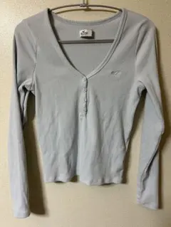 HOLLISTER リブ編み長袖カットソー ロゴ【まとめ売り】