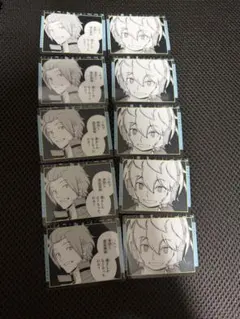 ジャンプSQ 7月号 店舗特典 付録 クリアカード 極楽街 5枚セット 