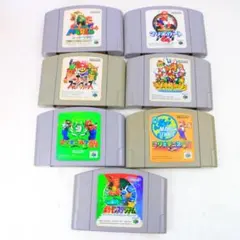 マリオ64 マリオストーリーなど7点