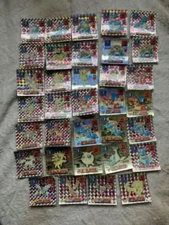 アマダ ポケモンパンシール 34枚セット 1997年 レア