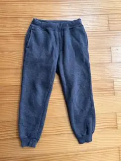 UNIQLO KIDS ボア スウェットパンツ ダークグレー