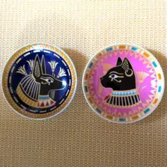 ミニプレート エジプトファン 2枚セットのサムネイル