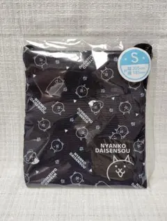 新品　にゃんこ大戦争　巾着　Sサイズ　黒