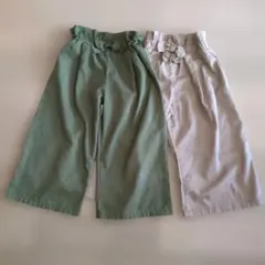 CLASSIC キッズ ワイドパンツ 2色セット 120