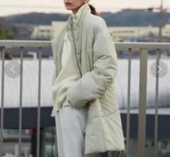 【訳あり】Auntie Rosa Holiday ダウンコート グリーン