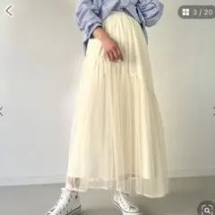 junoah チュールランダムスカートのサムネイル