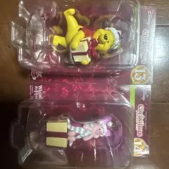 Disney クリスマス プーさん ピグレット 2体セット