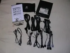 【動作確認済＆フルモジュラー＆全揃】Corsair AX750 電源ユニットのサムネイル