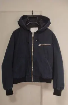 MONKEY TIME ピグメント ダック フード ジャケット М 短丈