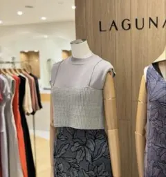 ビスチェセット　ニット　プルオーバー　ラグナムーン　LAGUNAMOON
