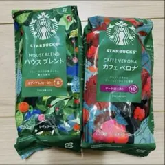 2袋★スターバックス　豆　ハウスブレンド　カフェベロナ　レギュラーコーヒー107