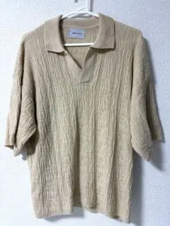 EMMA CLOTHESポロシャツ ベージュのサムネイル
