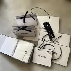 CHANEL ショップ袋とギフトボックスセット