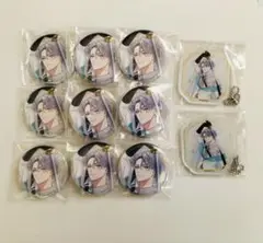戦アラ 謙信 缶バッジ アクキー 1周年