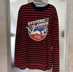 HYSTERIC GLAMOUR ボーダーTシャツ 長袖 ヒステリックグラマー