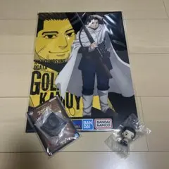 ゴールデンカムイ イラストボード＆ミニフィギュア＆アクリルスタンド　3点セット