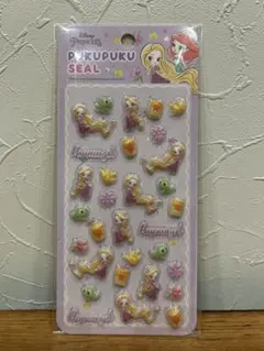 ディズニープリンセス ラプンツェル ぷくぷくシール