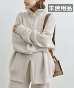 未使用品♡ドゥーズィエムクラス♡OLBIA ロングジップ ブルゾン