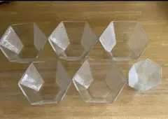 六角鉢セット　大小5個