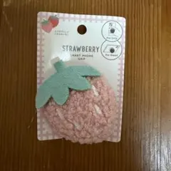 スマホグリップ ふわふわいちご スマホリング