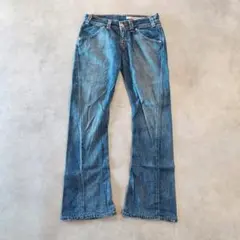 リーバイス エンジニアード ジーンズ W28 00s 青 古着 立体 18671