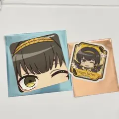 ブルーロック スマイルベースカフェ 天狗茶亭 特典 コースター　ステッカー　蜂楽