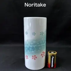値下げ　ノリタケNoritake ハナイカダ　花瓶　和モダン　未使用保管品　02のサムネイル