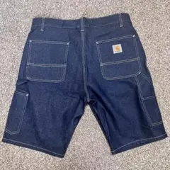 【極美品】Carhartt カーハート ペインター デニム ハーフパンツ